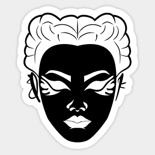 Loba Icon Black Sticker